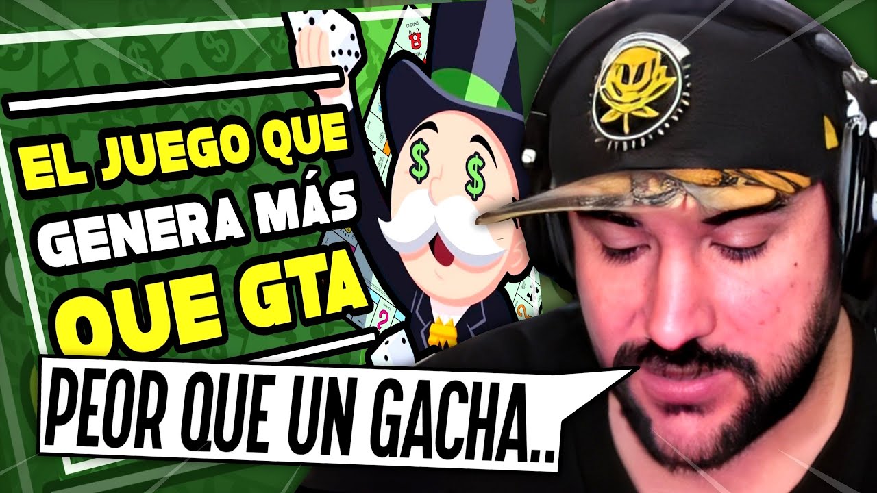 REACCIONO a LA MÁQUINA DE GENERAR DINERO y ADICTOS: MONOPOLY GO by @BaityBait