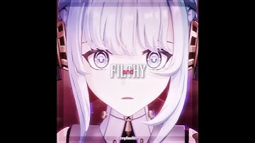 [VER. 1] “It’s filthy, disgusting, so ugly, I’m sure…” Ineffa Edit Genshin Impact — Spit