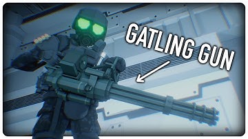 I Added A Giant Handheld Minigun To My Game | Death Scourges Devlog 7