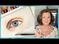 Watercolor Eye Tutorial // Watercolor Techniques Explained