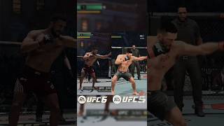 🔥 UFC 5 vs UFC 6 — Jab Comparison!
