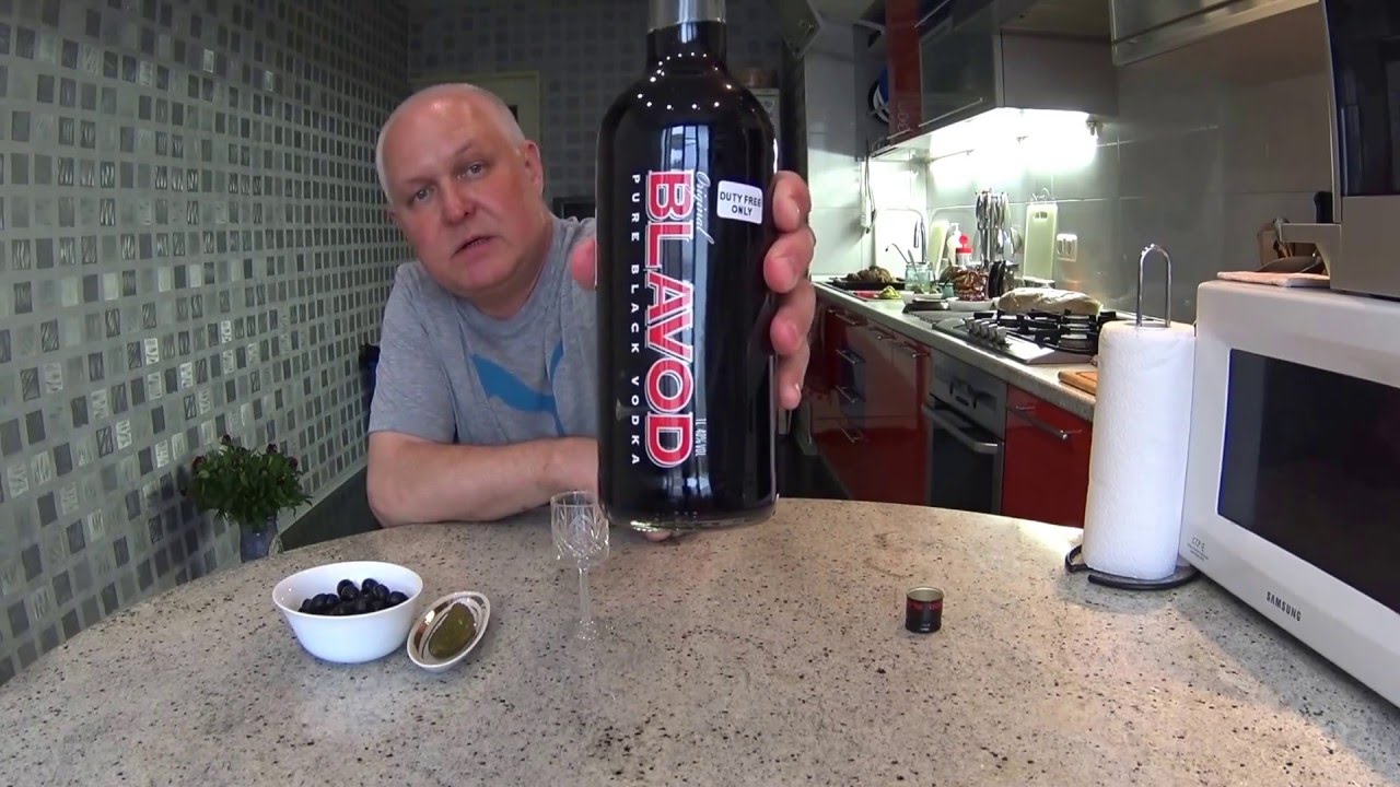 Чёрная Водка BLAVOD. Black Vodka. Выпуск №8