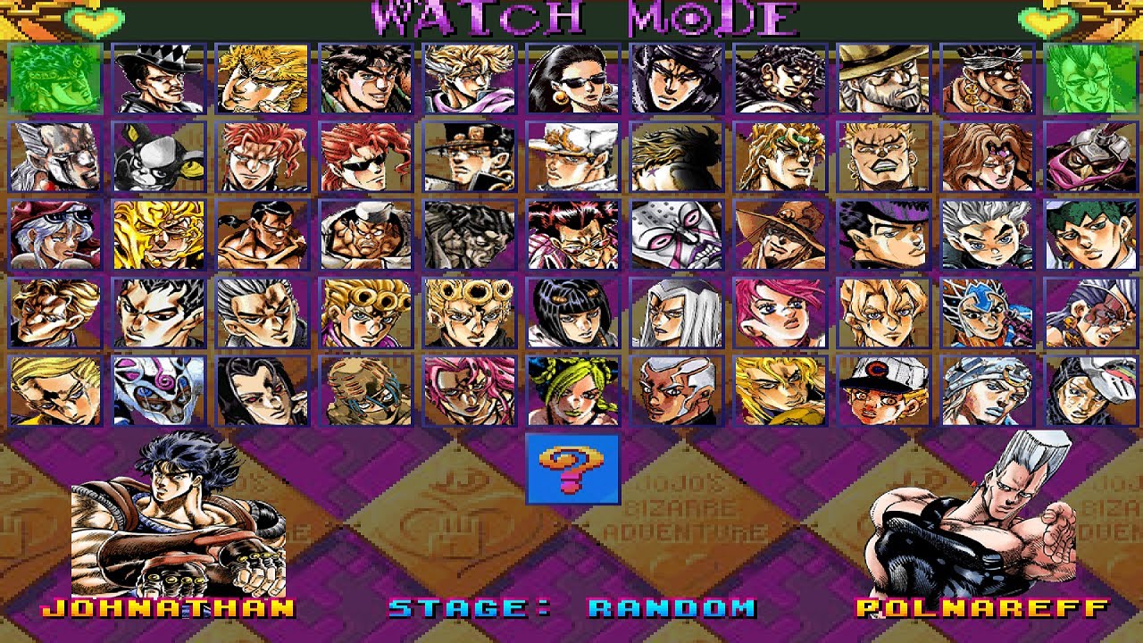 JoJo’s Bizarre Adventure M.U.G.E.N BETA 2.5 🎮【+ Download】