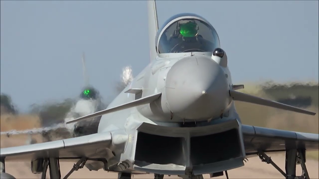 Storm Warrior Exercise in the Morning at RAF Coningsby, 14th August 2025.