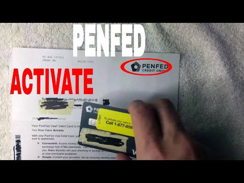 ✅  How To Activate PenFed Credit Union Debit Card ?