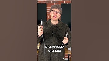 Balanced Vs Unbalanced Cables #shorts