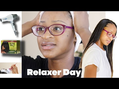 Relaxed Hair Relaxer Day Routine: Chat & Demo