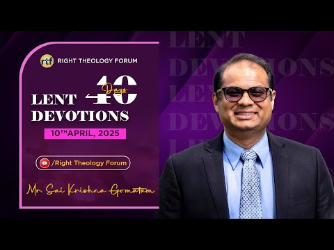 40 Days of Lent: Daily Devotionals to Draw Closer to God 1 YouTube video thumbnail