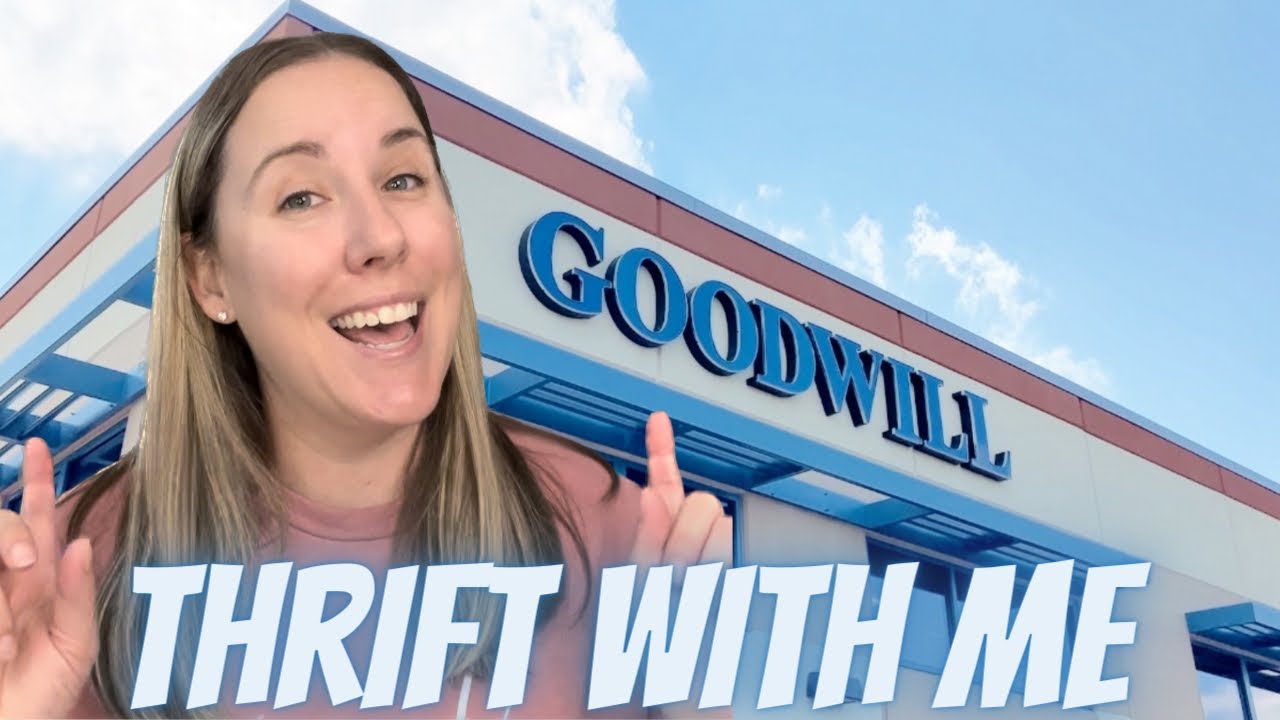 Thrift With Me!! And Haul From Goodwill To Resell On Poshmark Mercari