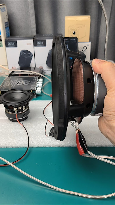 JBL midbass and woofer