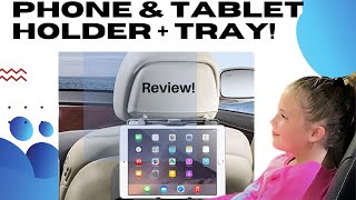 Car Phone Tablet Holder and Tray Table Review