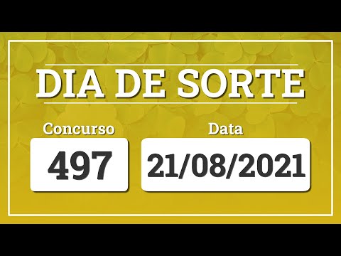 Resultado do sorteio do Dia de Sorte 497