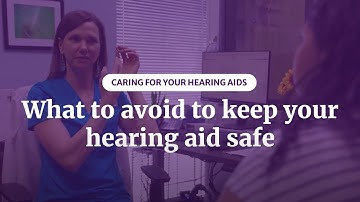 What to avoid to keep your hearing aid safe