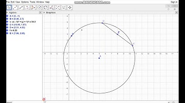 LOCUS OF MID POINT OF A CHORD OF A CIRCLE IS A CIRCLE
