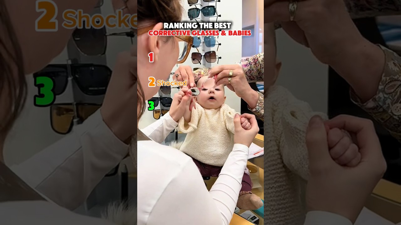Ranking the best corrective glasses & babies 