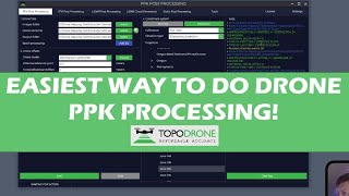 How to Process Drone PPK Flights using TopoDrone Software screenshot 3