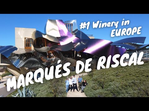 NUMBER 1 WINERY IN EUROPE | Frank Gehry Architecture | Wine Tour Vlog | Marques de Riscal Rioja