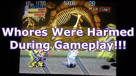 Captain Commando Pandoras Box V3 520 in 1 Arcade Gameplay