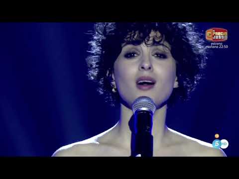 LIVE - Barbara Pravi - Voil - France ?? - Eurovision 2021 - Performance on Spanish TV