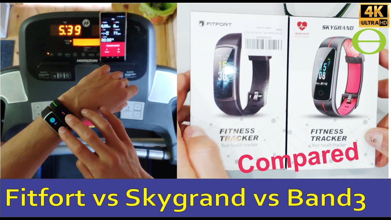 Amazon Skygrand vs Fitfort fitness trackers - Compared and tested
