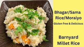Fondniche Bhagar Barnyard Millet Rice Sama Rice Moraiyo Recipes Fasting Recipes