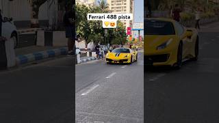 Ferrari 488 pista 💛😍 #ferrari #supercars #mumbai