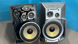 SONY SS-VX90AV Speaker System Maintenance Disassembling  Examination Test