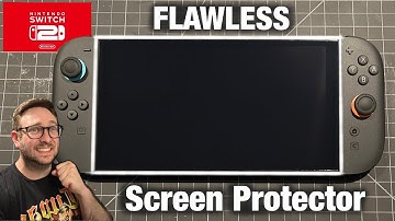 How to Install Switch 2 Screen Protector!