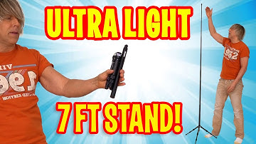This 7 Foot Light Stand Weighs LESS Than Your Phone!