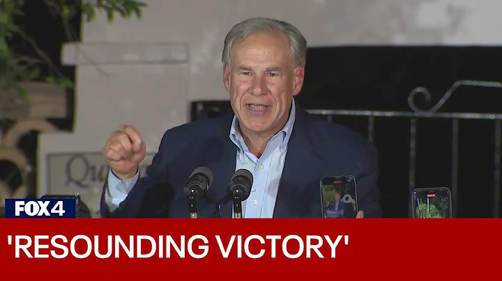 Gov. Greg Abbott gives victory speech in McAllen after beating Beto O'Rourke