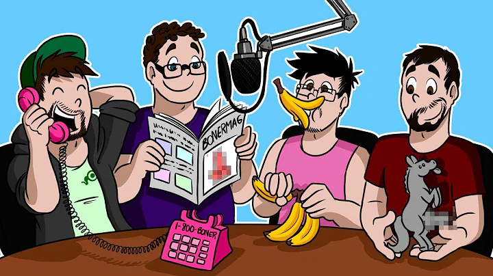 Mark, Bob, Wade and Jack animated - BONERCAST