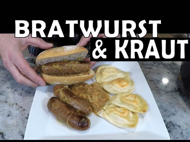 Bavarian Bratwurst with Kraut - The Midnight Baker