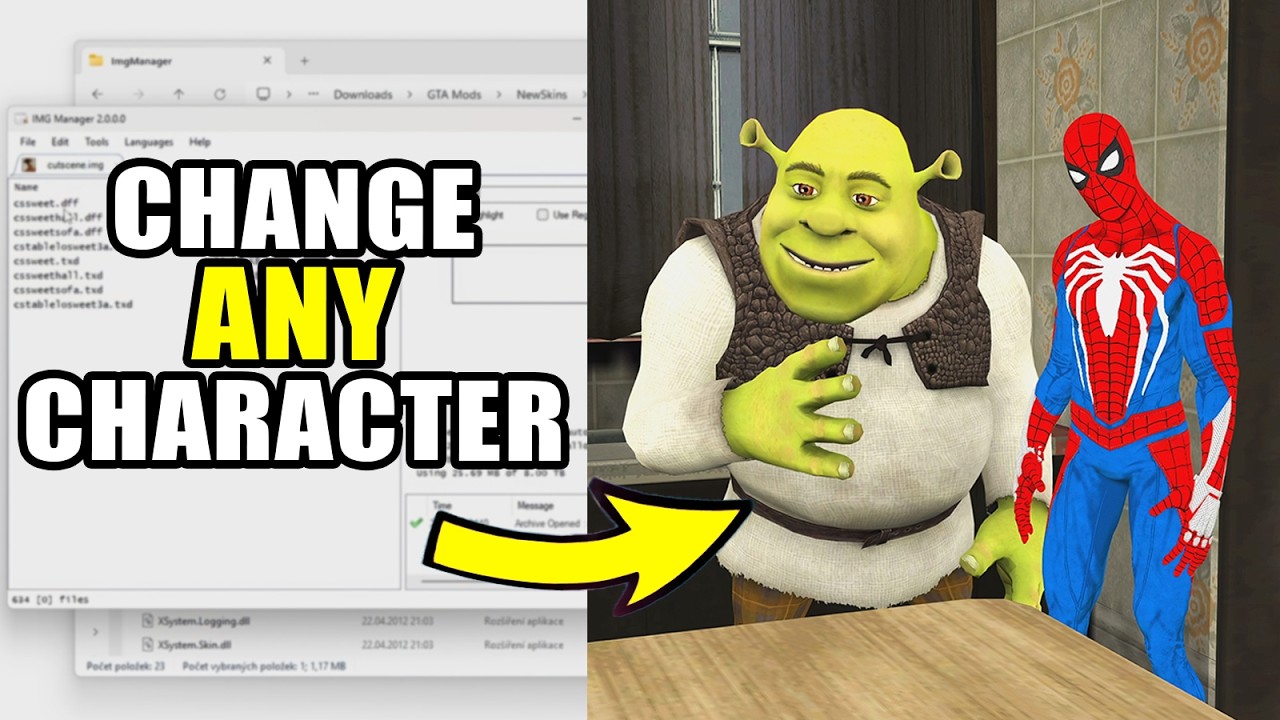 How to Replace ANY Character in GTA San Andreas Cutscenes (2026 Tutorial)