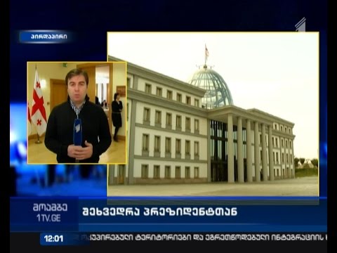 კონსულტაციები პრეზიდენტის სასახლეში