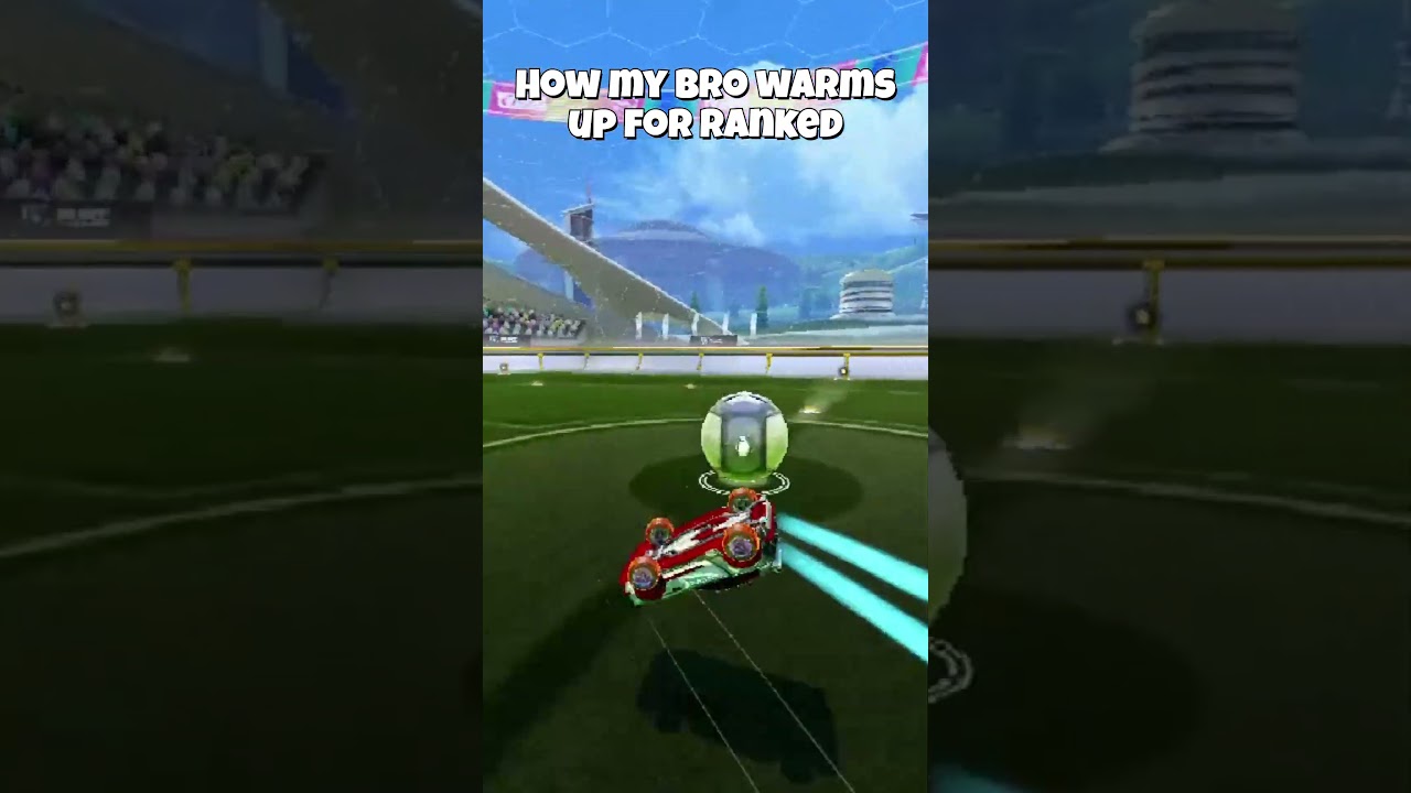 How my bro warms up for ranked