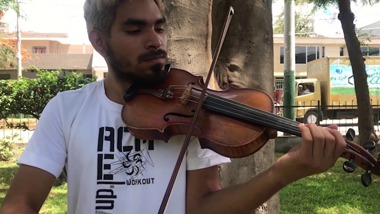 Cover violin Amor infinito / Renzo Rafael YouTube