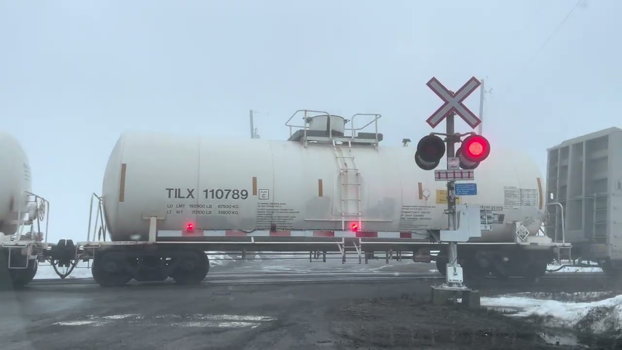 Westbound: CN 2783 & CN 8330 pulling mixed freight | CN Kingston Sub | Mar. 7, 2026