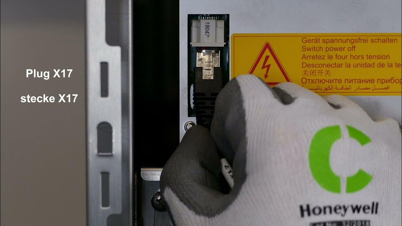 Technical_Convotherm_Training in how to change the Convotherm 4 Display