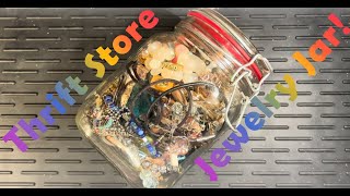 When to Buy a Jewelry Jar from the Thrift Shop!