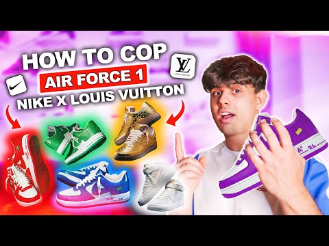 HOW TO COP! ✅? SO BEKOMMT IHR DEN LOUIS VUITTON AIR FORCE!