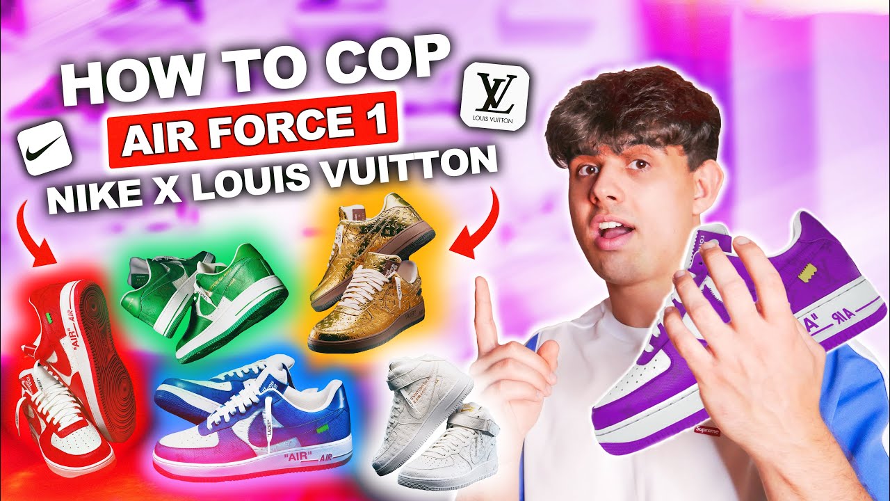 Follow for the link to cop #louisvuitton #airforceone