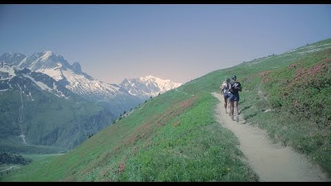 Trail Running in the Alps with Tracks & Trails