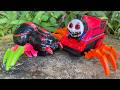 Merakit dan Unboxing Mainan Choo choo Charles Hantu, Kereta Api Laba laba, Monster Train - ASMR