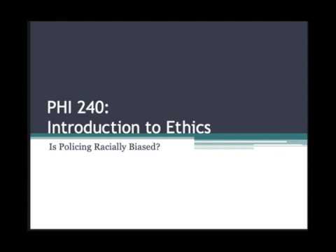 PHI 240 - Racial Bias and Systematic Injustice