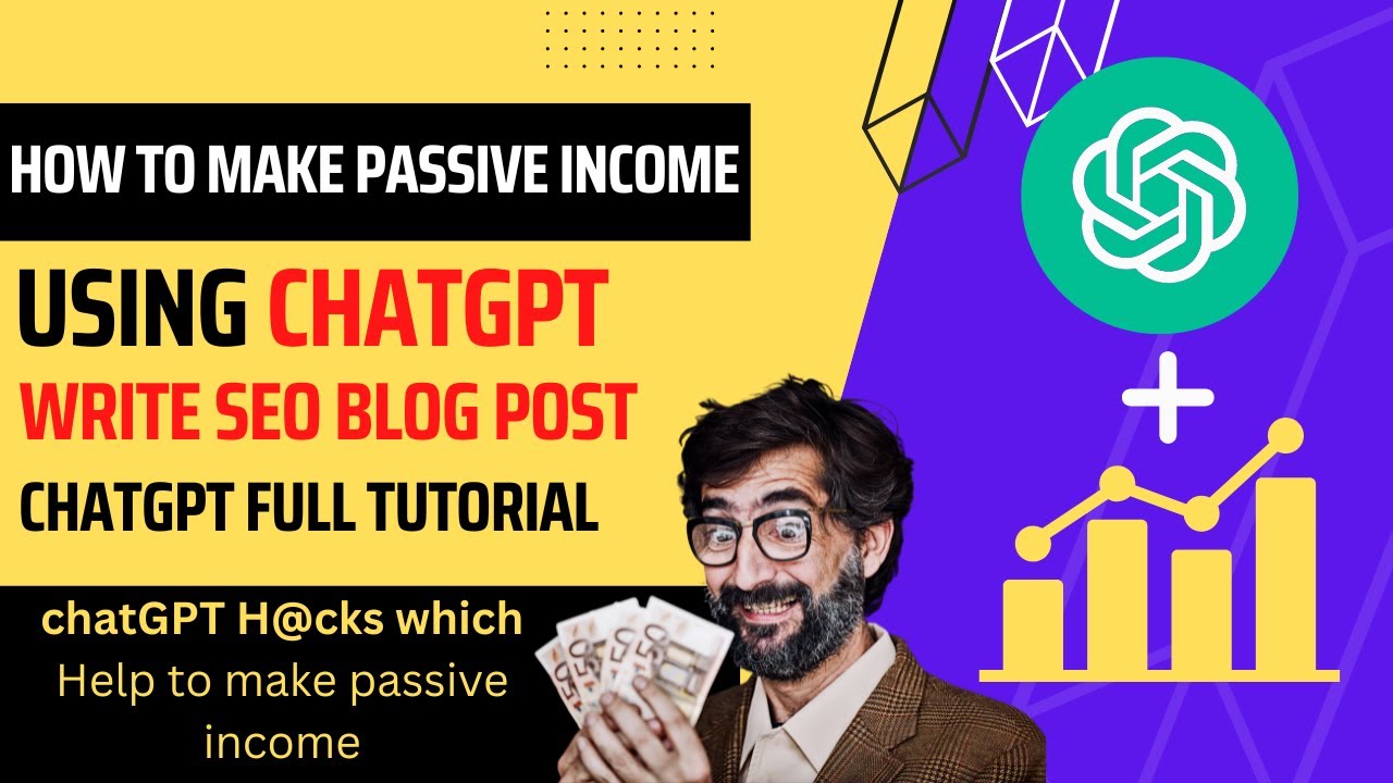 How to Earn Passive Income using ChatGPT | how to write blog using chat ...