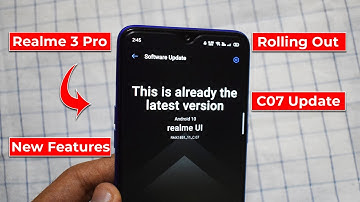 Realme 3 Pro C07 Update Rolling Out Smooth Scrolling Manual Link | BhushanDroid