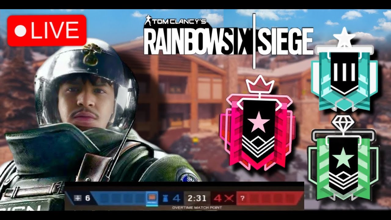 🔴LIVE🔴FUN R6 CUSTOMS!!! ANY RANK!! FIRST TIME PLAYING R6😈👀🔥TEXT TO ...