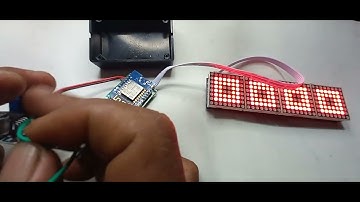 Stoplamp Running Text DOT MATRIX