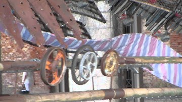 Bienale Dragon by Chinese artist Xu Bing