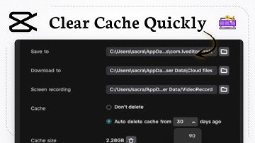 Cache wissen in CapCut PC (prestatieverbetering)